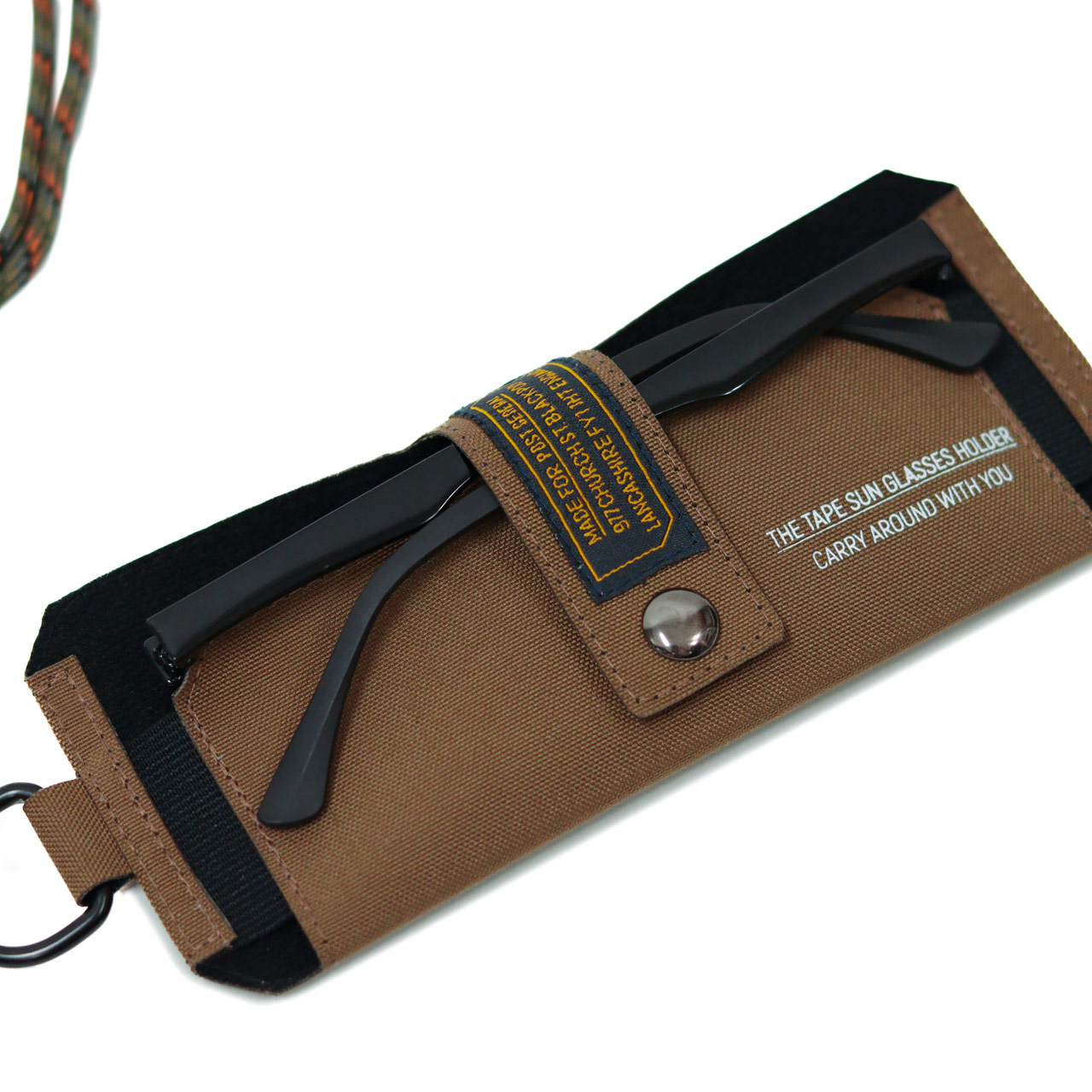 TAPE SUN GLASSES HOLDER / テープサングラスホルダー - BLACK