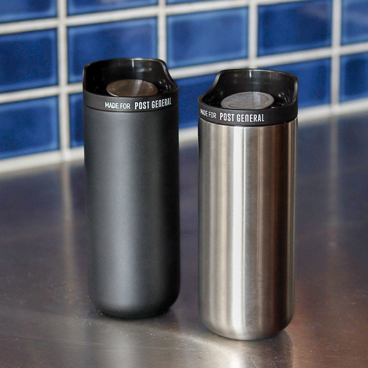 FLIP-LID TUMBLER 250ml / フリップリッド タンブラー250ml - SILVER