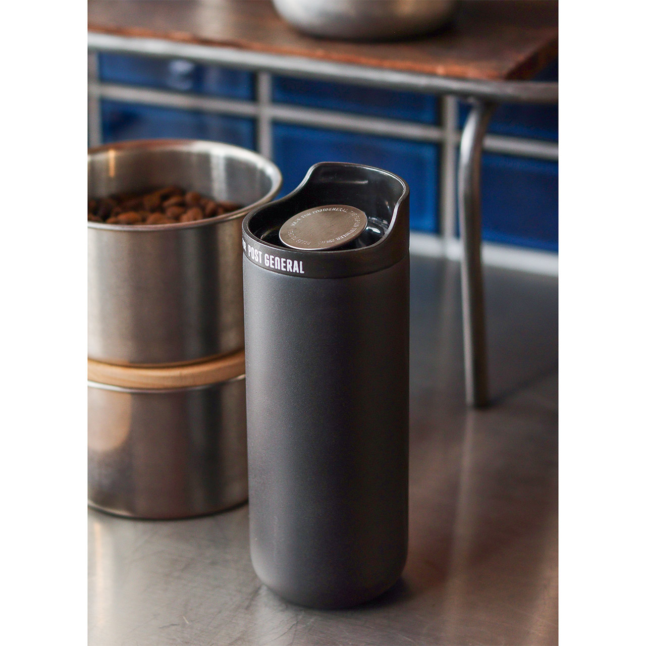 FLIP-LID TUMBLER 250ml / フリップリッド タンブラー250ml - SILVER