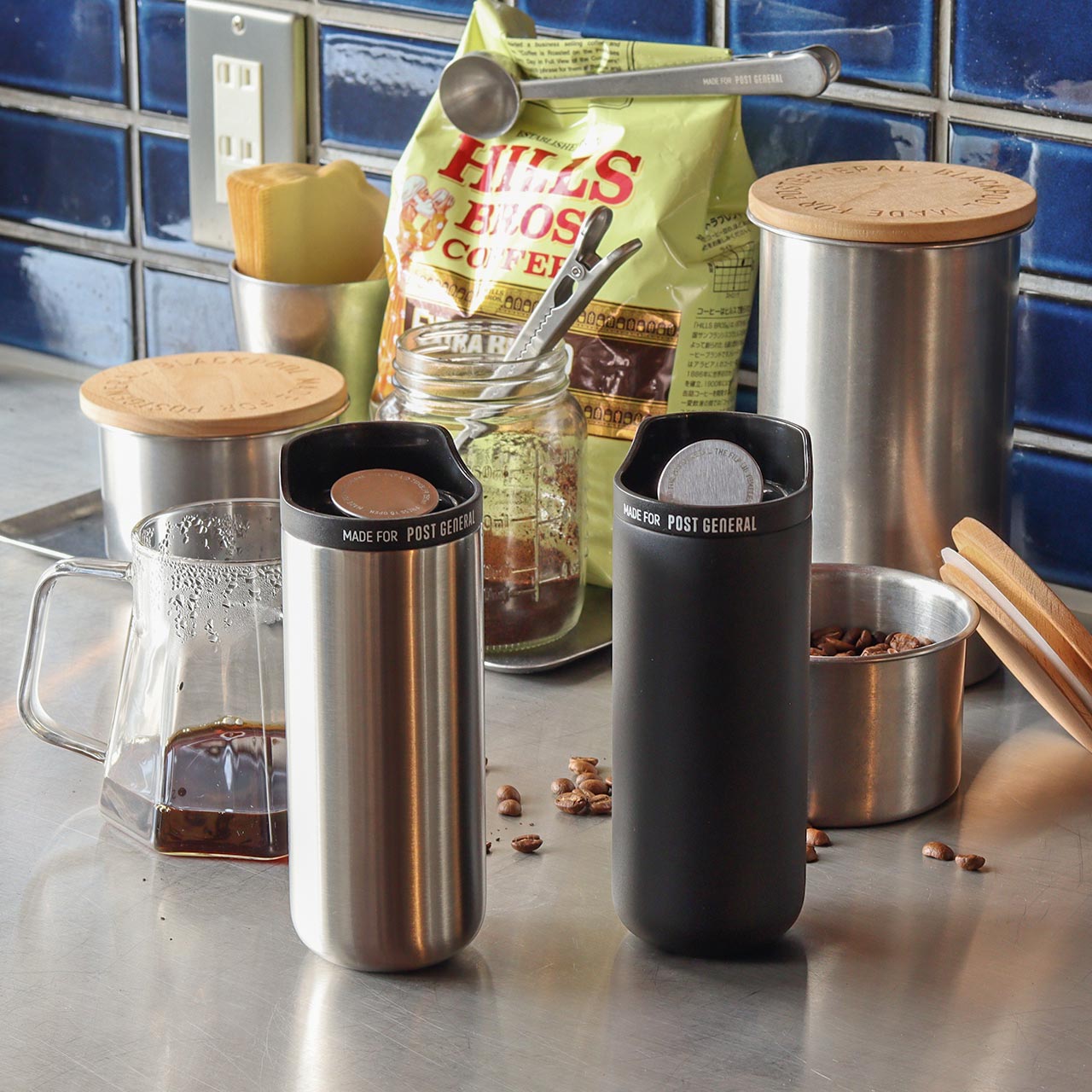 FLIP-LID TUMBLER 250ml / フリップリッド タンブラー250ml - SILVER