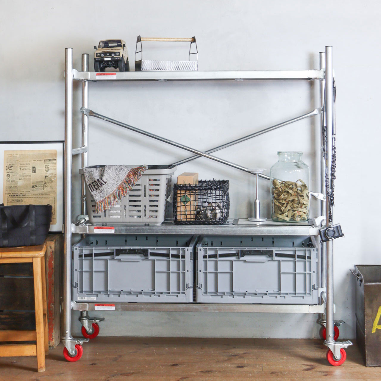 SCAFFOLD LIKE SHELF / スカフォールドライク シェルフ 【982550005
