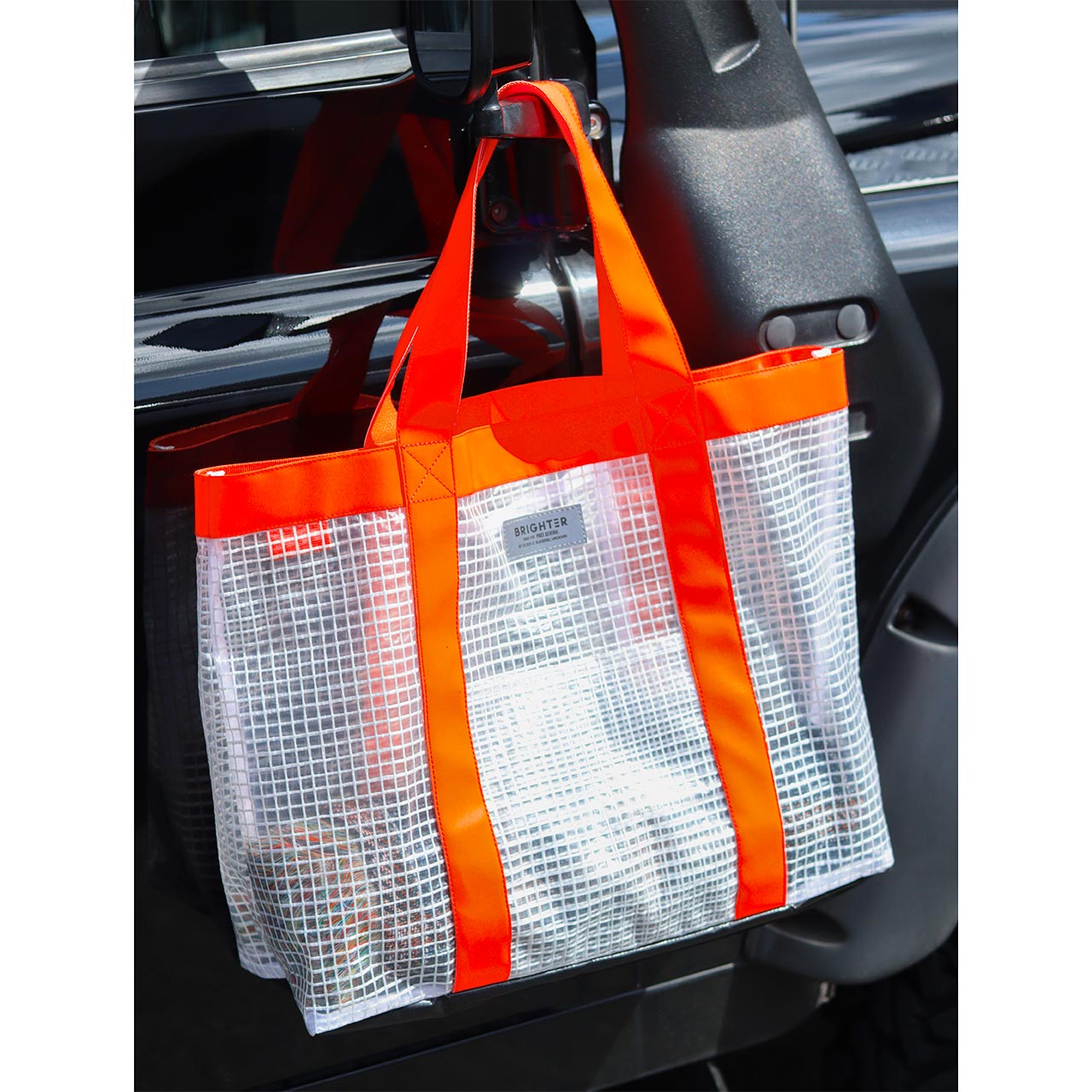 TC TOTE BRIGHTER L / ティーシートート ブライター L - BLACK