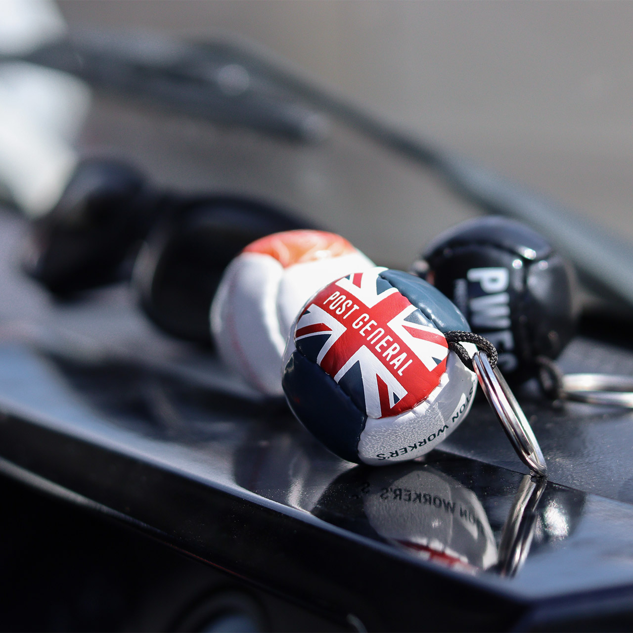 BALL KEY RING / ボールキーリング - BLACK 【982590011】 | POST GENERAL