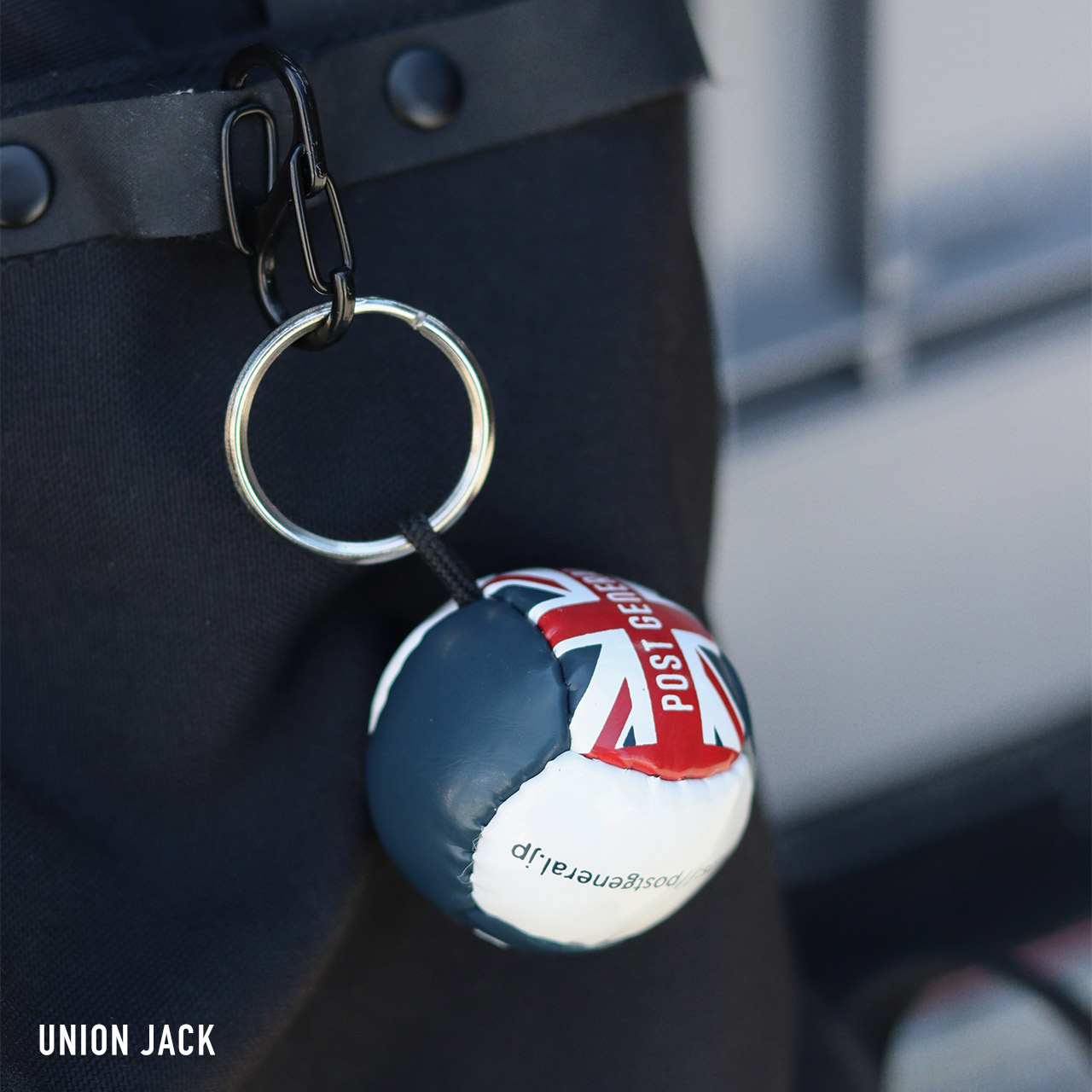 BALL KEY RING / ボールキーリング - BLACK 【982590011】 | POST GENERAL
