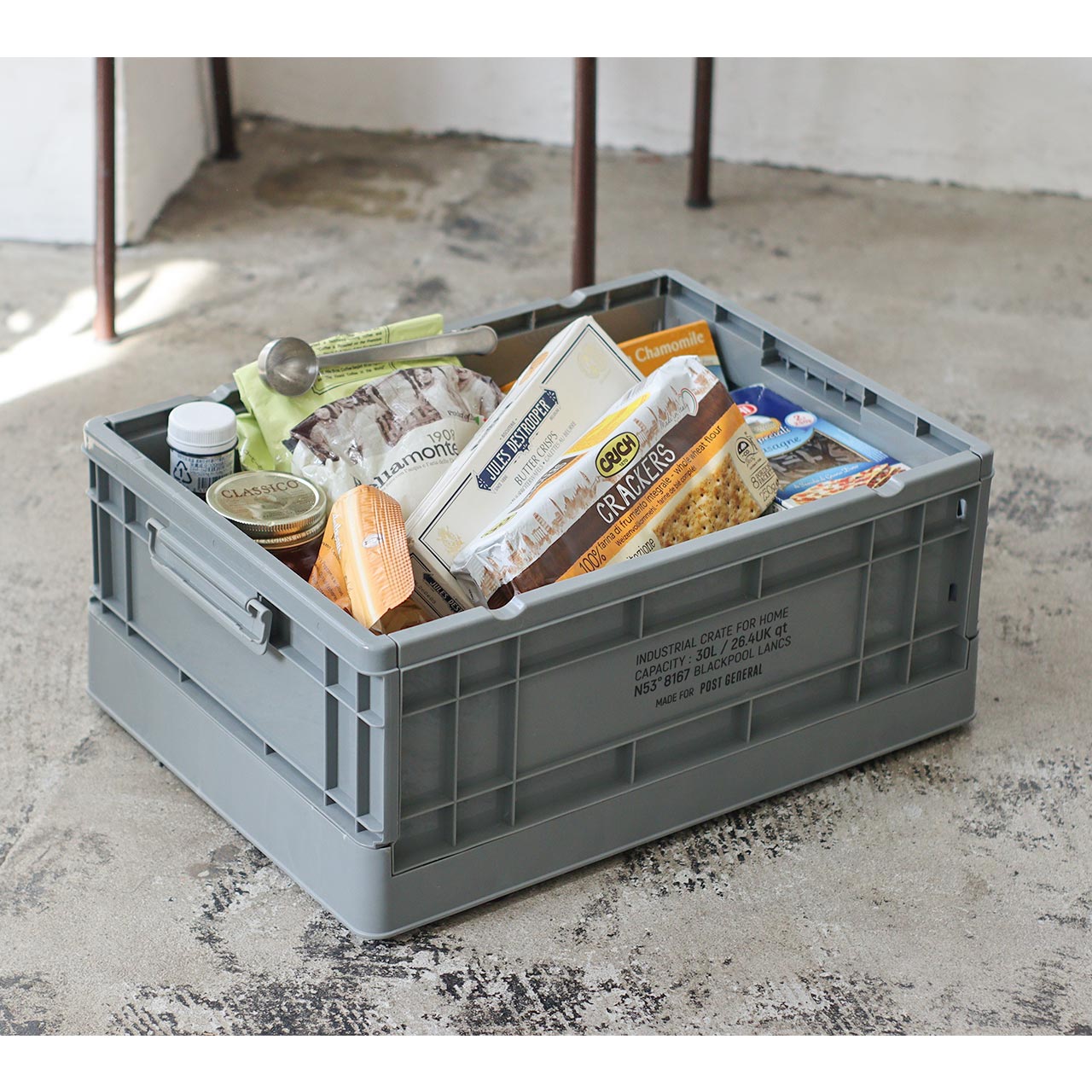INDUSTRIAL FOLDABLE CRATE HOME / インダストリアル フォルダブルク