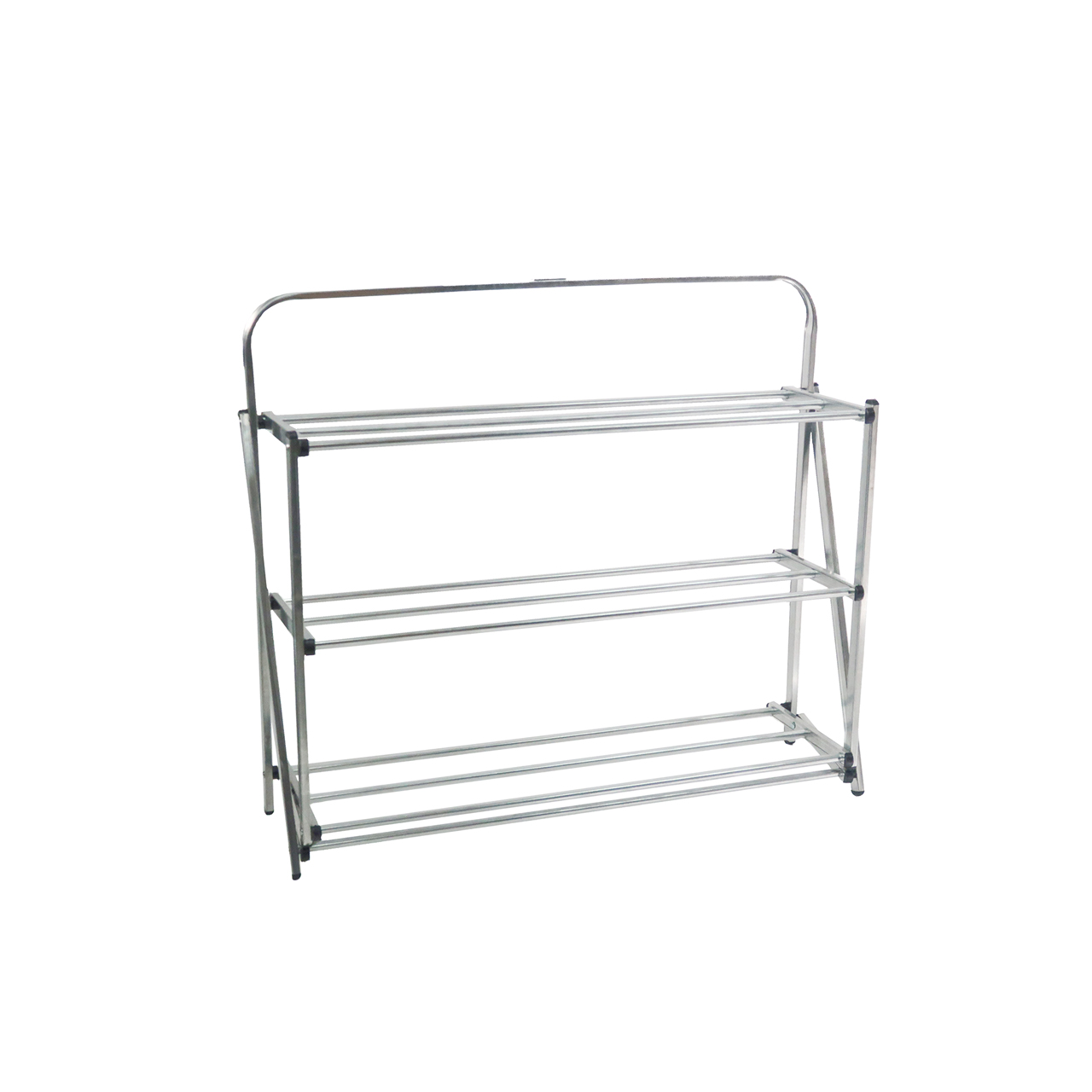 FOLDABLE SHOES RACK / フォルダブルシューズラック - ZINC【982550007