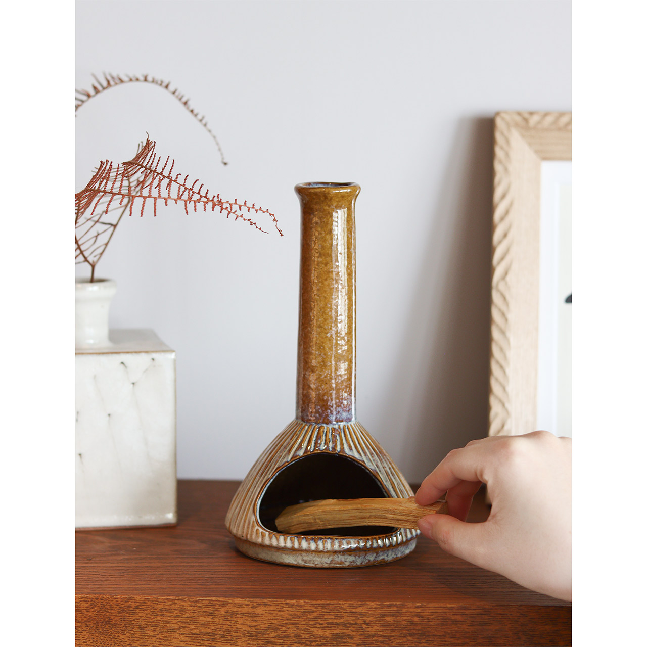 INCENSE STAND CHIMNEY / インセンススタンド チムニー - BROWN
