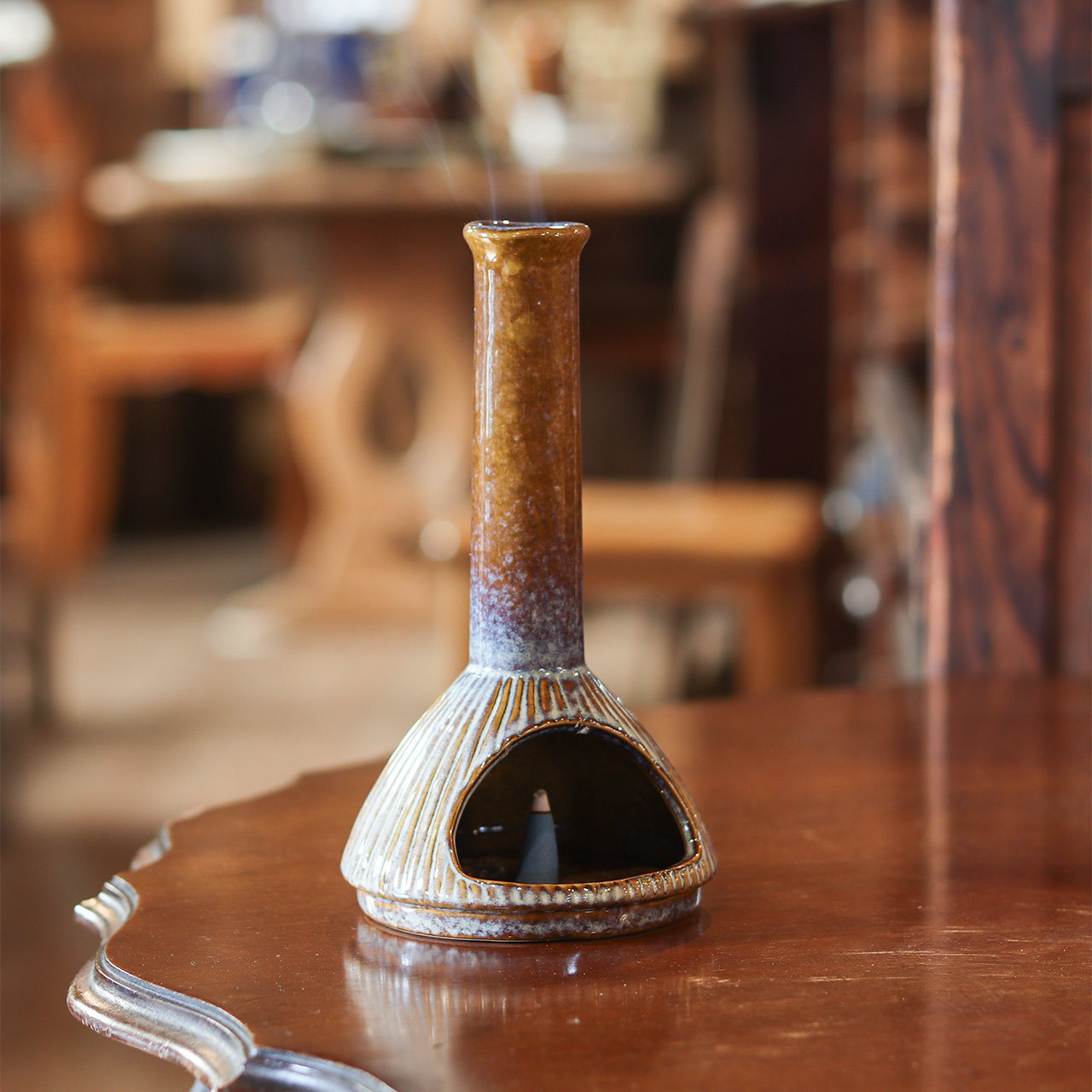INCENSE STAND CHIMNEY / インセンススタンド チムニー - BROWN