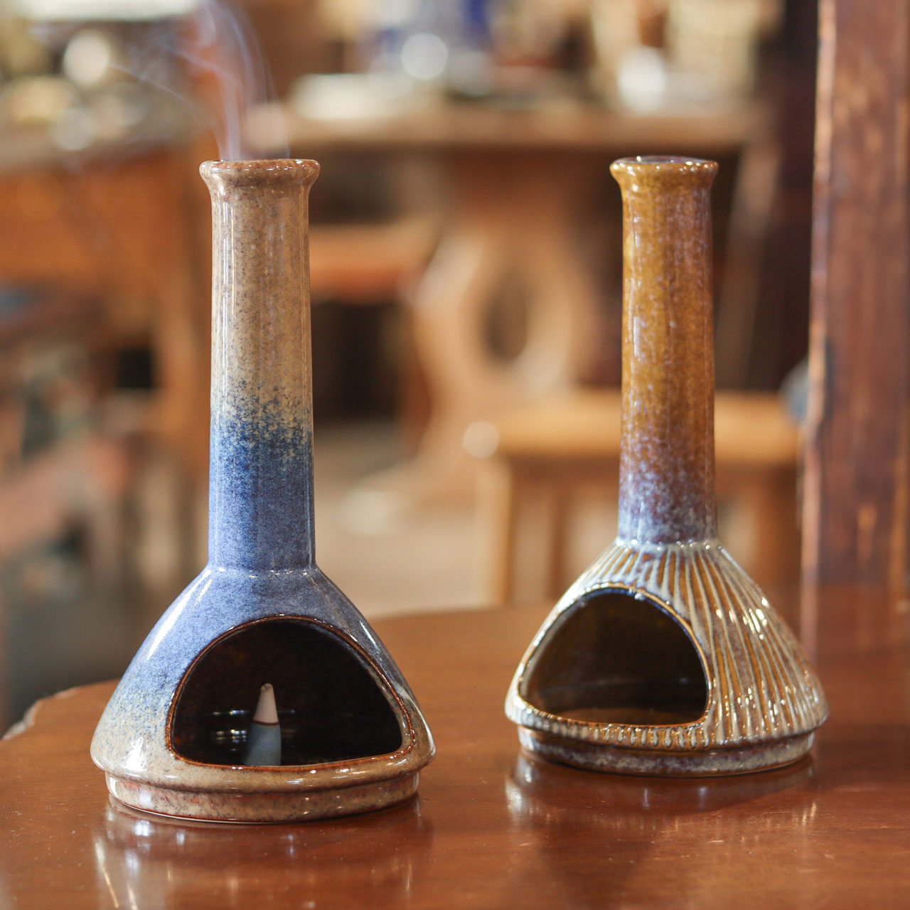 INCENSE STAND CHIMNEY / インセンススタンド チムニー - BLUE