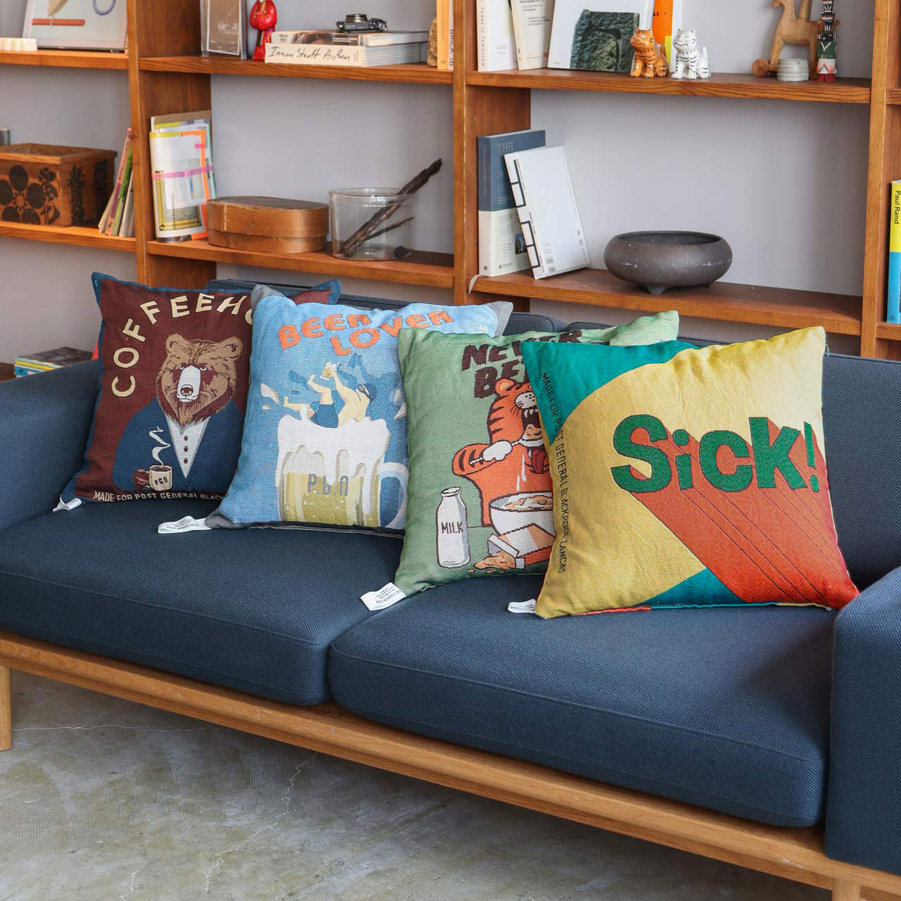 TO-GO CUSHION COVER / トゥーゴークッションカバー - NEVER BETTER