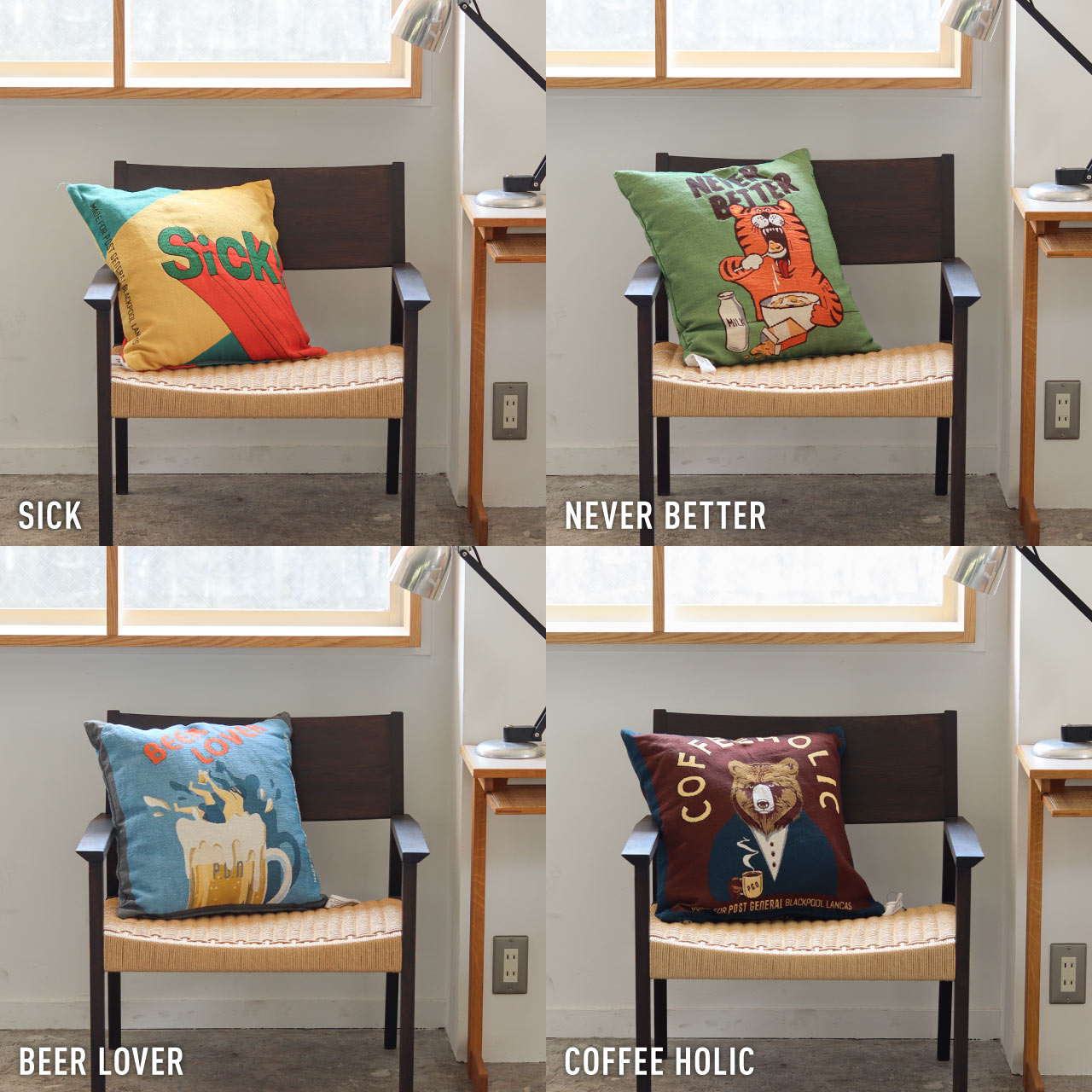 TO-GO CUSHION COVER / トゥーゴークッションカバー - NEVER BETTER