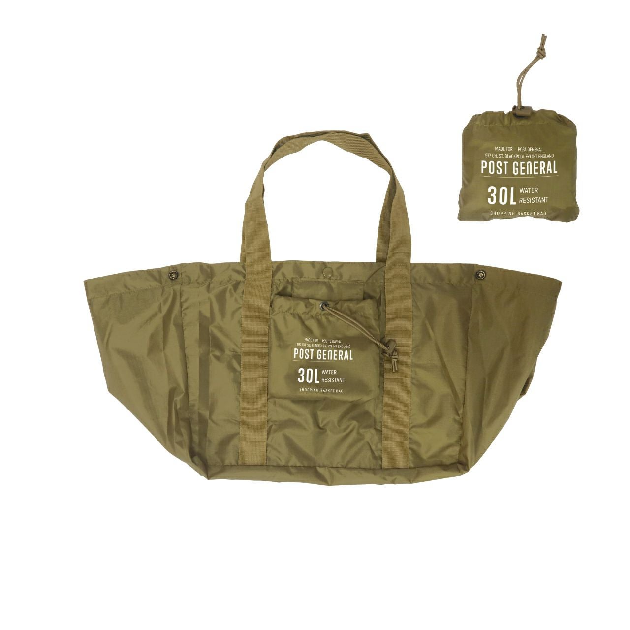 PACKABLE SHOPPING BASKET BAG / パッカブル ショッピングバスケット