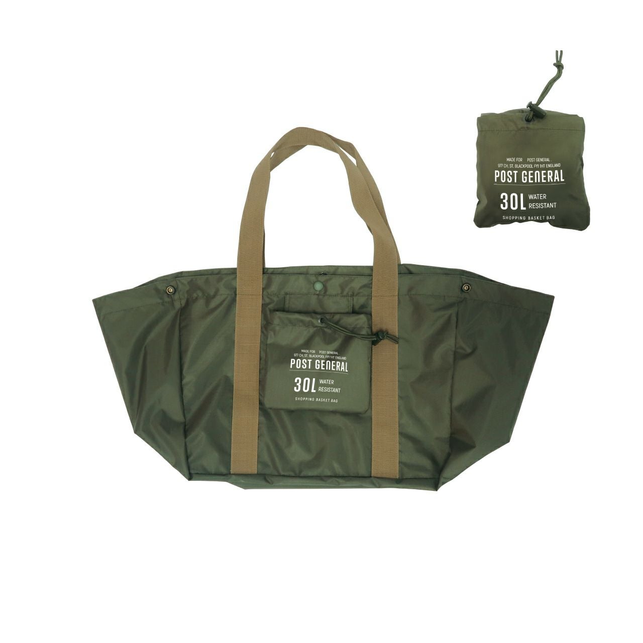 PACKABLE SHOPPING BASKET BAG / パッカブル ショッピングバスケット