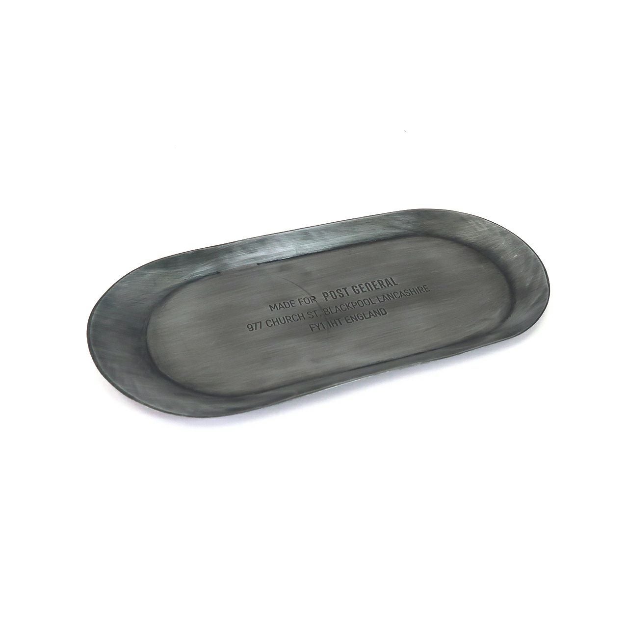 ビンテージ　レジスター　日本製 グレー　キング工業　インダストリアル INDUSTRIAL TRAY OVAL / インダストリアル トレー オーバル