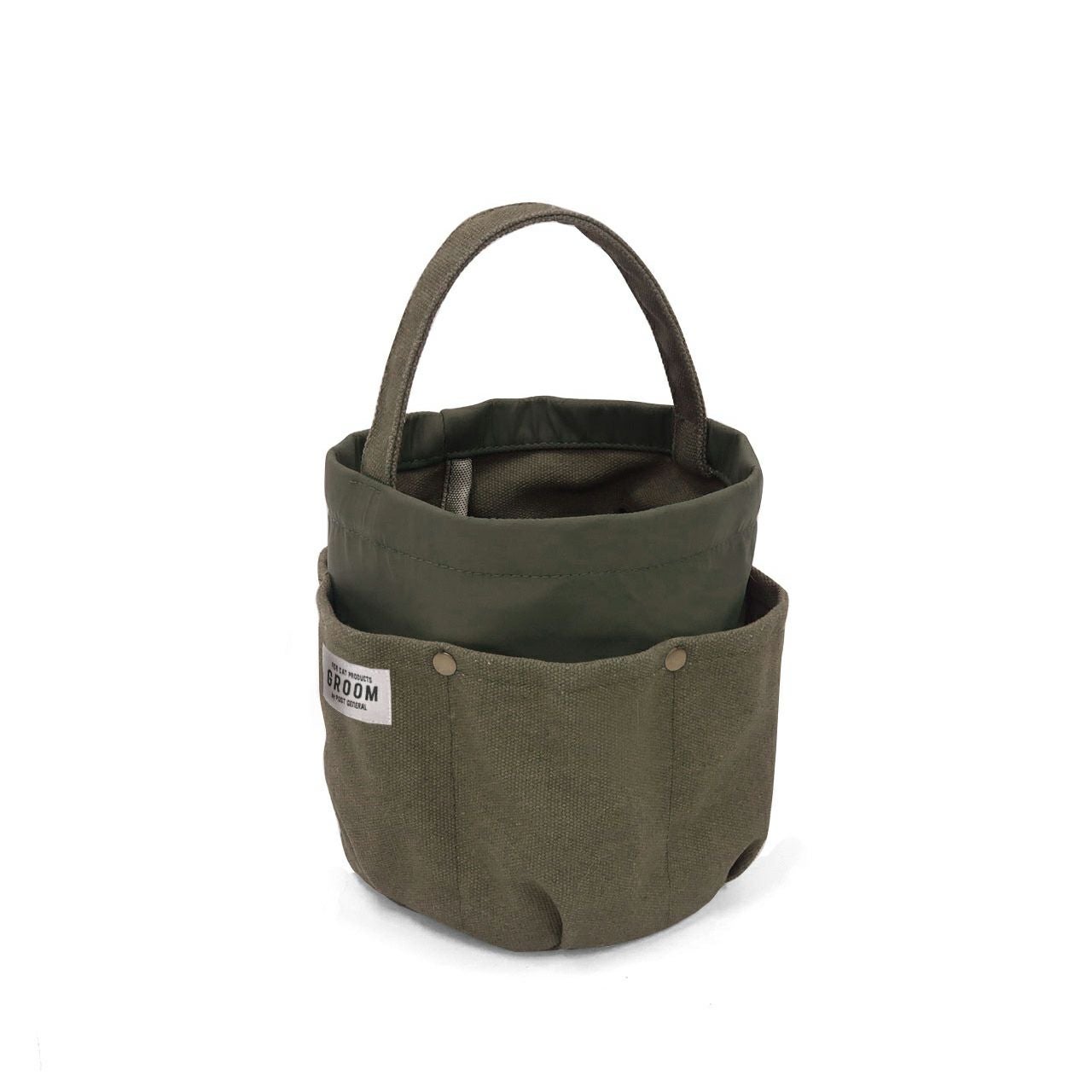 オリーブグリーン バックパック Canfield B Sustainable Green Apple (Nylon) | ORI London