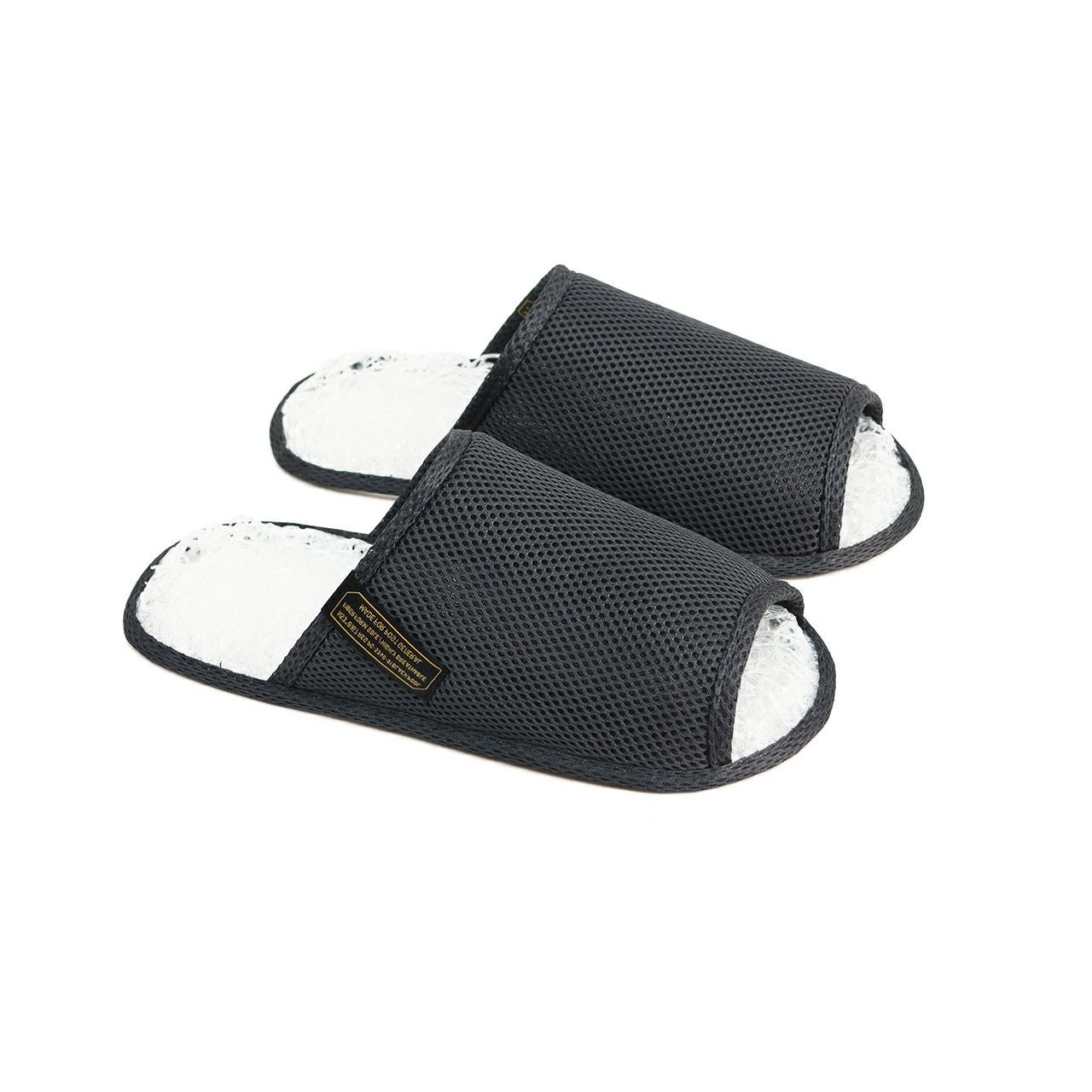 BREATHABLE SLIPPER / ブリーザブル スリッパ -BLACK 【982540031