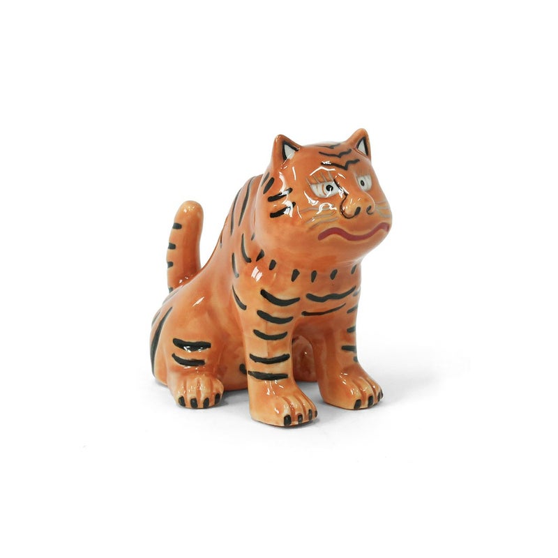 TIBETAN TIGER OBJECT / チベタン タイガーオブジェ - YELLOW 