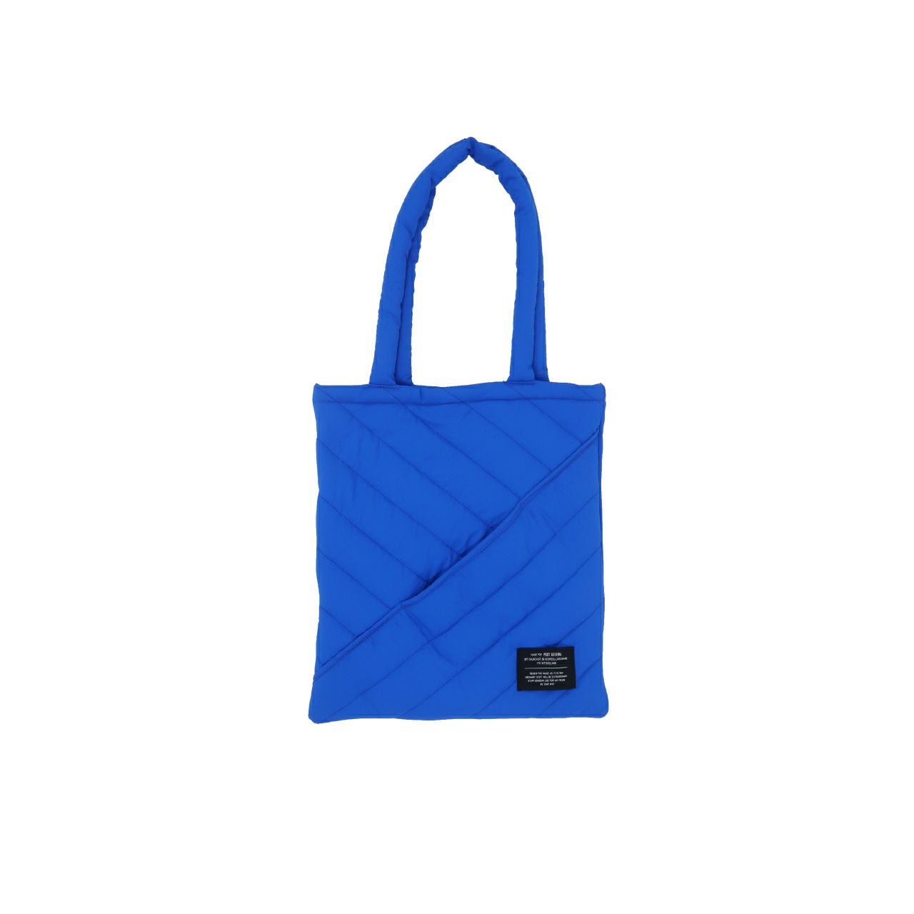 QUILTED STANDARD TOTE / キルティッド スタンダードトート - BLUE