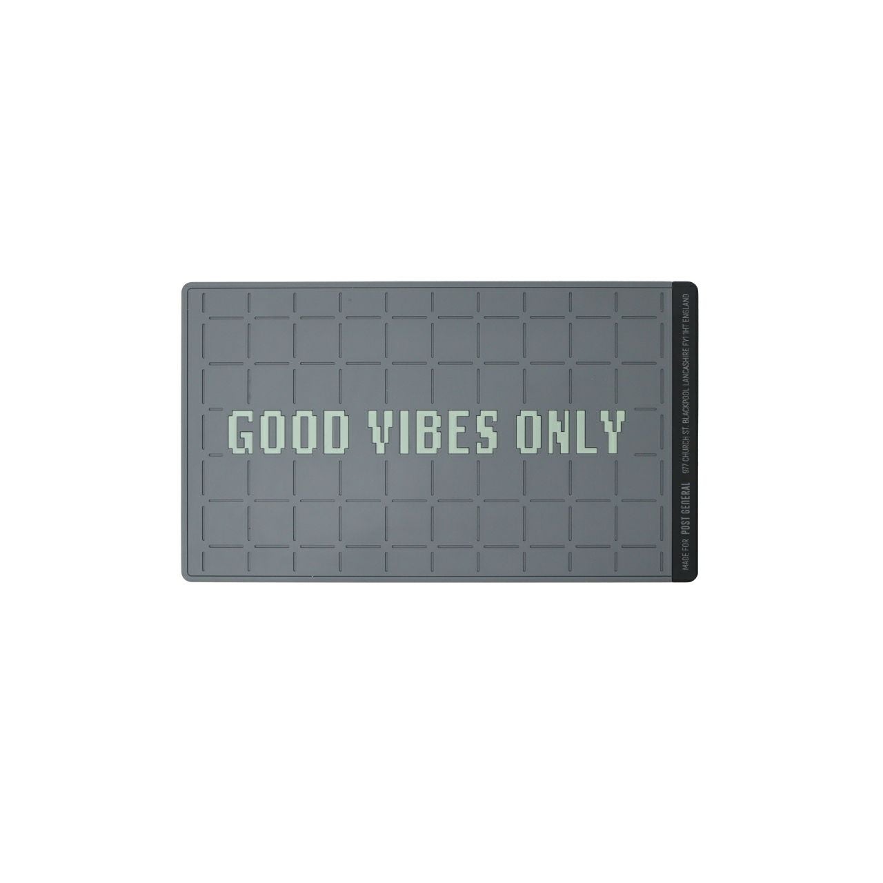 RUBBER LUMINOUS DOOR MAT GOOD VIBES ONLY / ラバールミナス