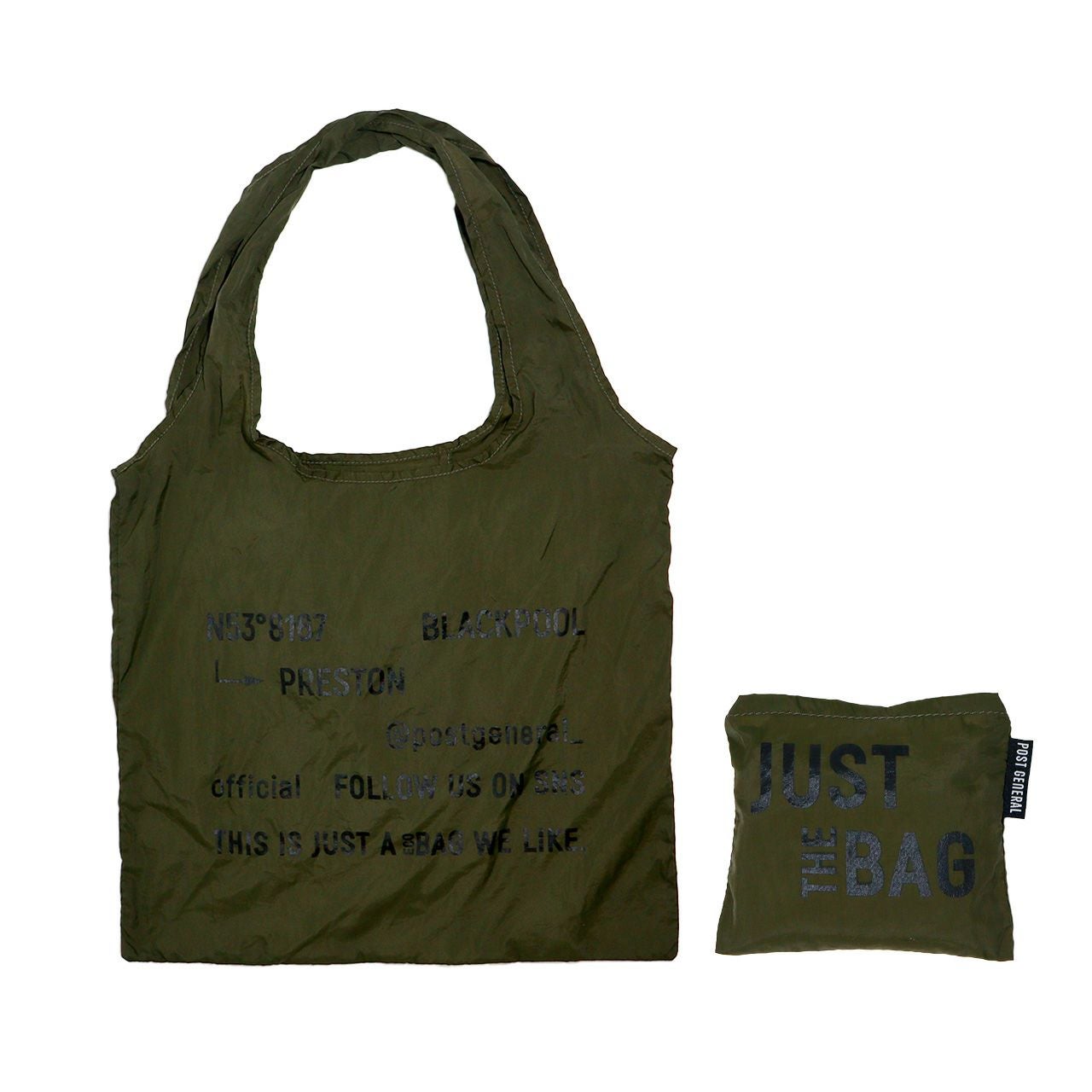 JUST THE BAG / ジャスト ザ バッグ - BLACK 【982640021】 | POST GENERAL