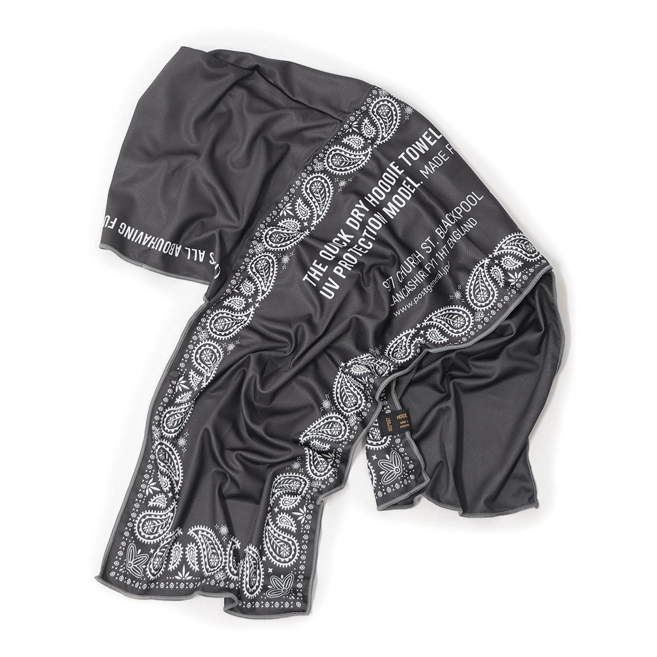 QUICK-DRY HOODIE TOWEL UV / クイックドライフーディータオル UV - 7