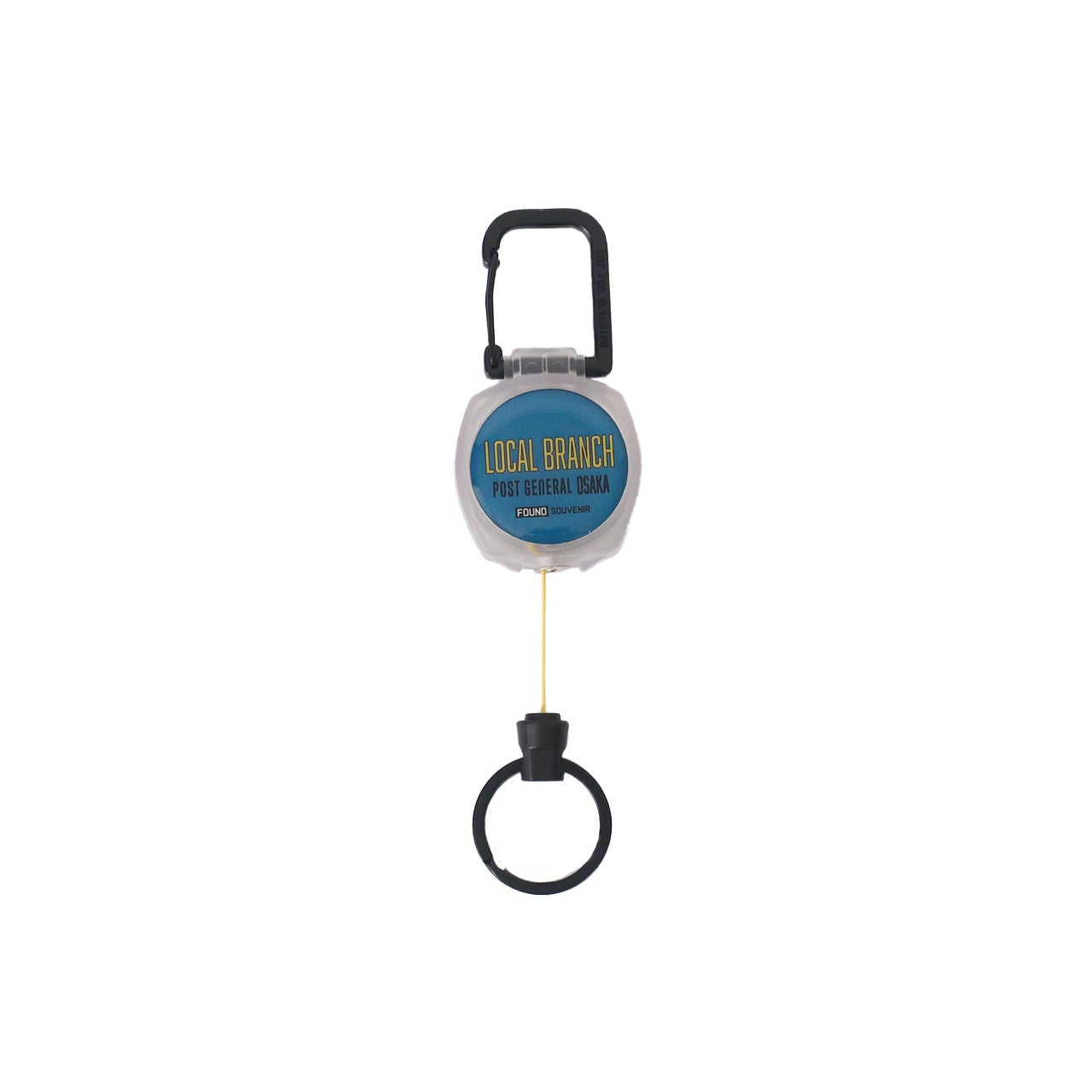 FOUND SOUVENIR COLOR CODE REEL KEY HOLDER / ファウンドスーベニア